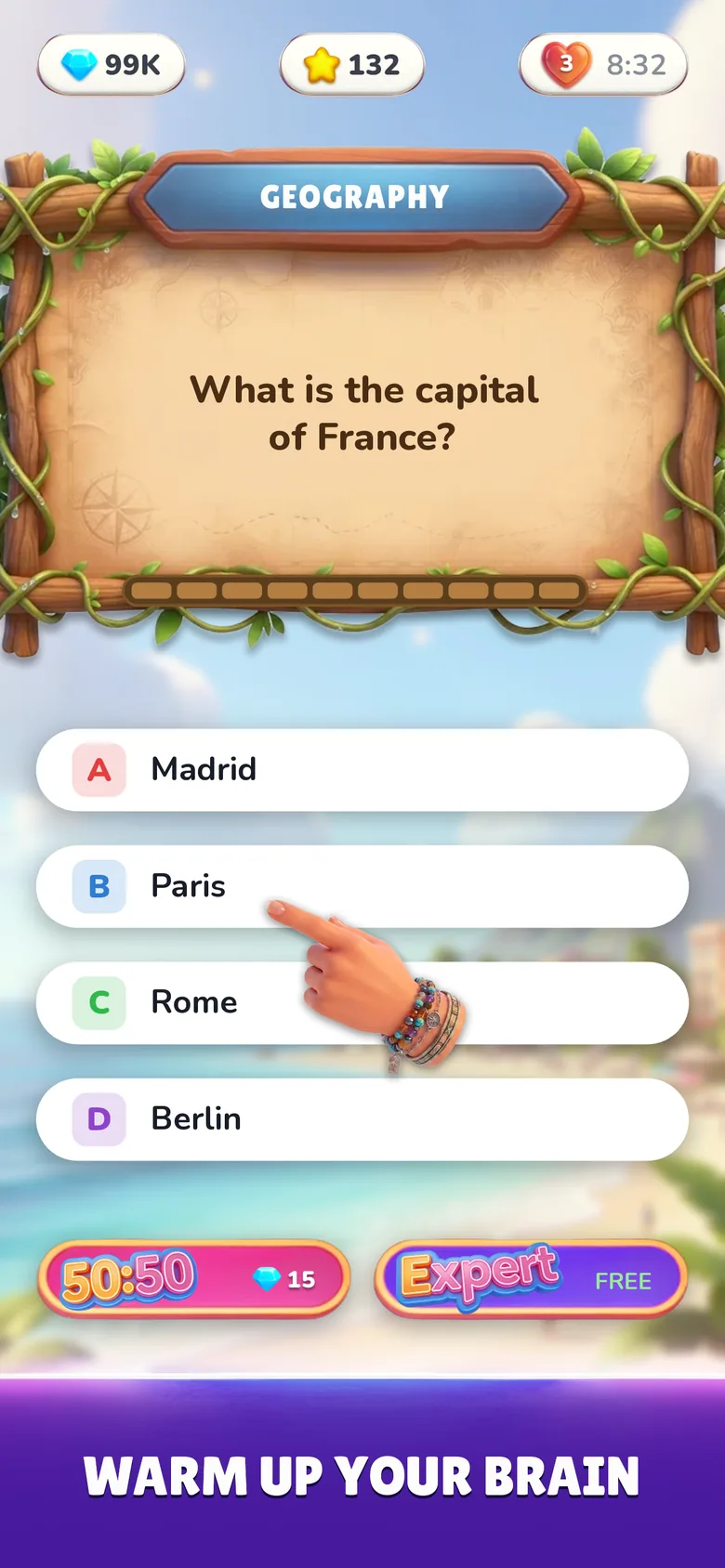 Trivia Peak gameplay 1